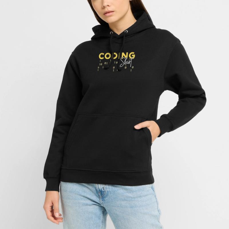 Coden Statement Développeur Programmeur Scripting Sweat-shirt à capuche unisexe