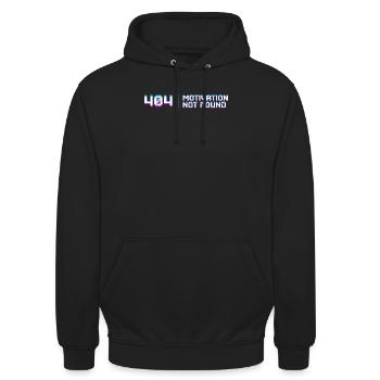 Developer Coden Skripting Lustige Sprüche Debug - Unisex Hoodie - Schwarz - Vorne - Alina (178cm) & Michal (187cm)