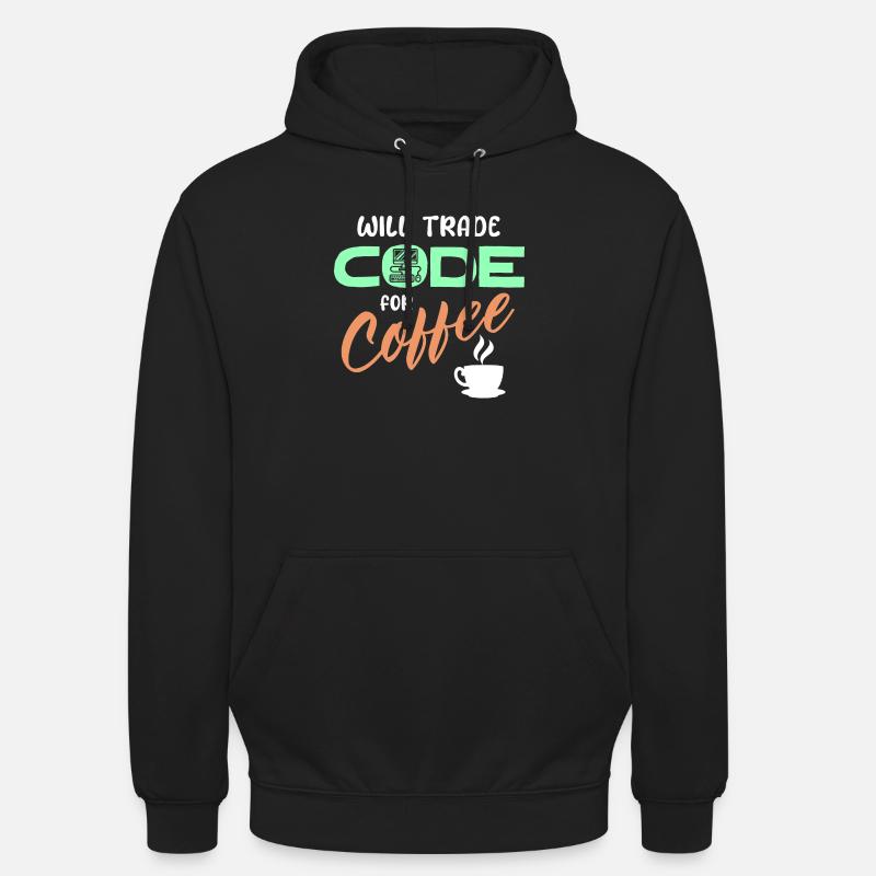 Programmer Developer Code Statement Computer - Unisex Hoodie - black