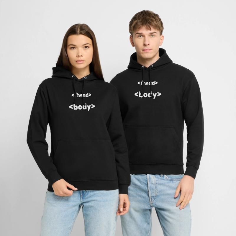 Sweat-shirt à capuche unisexe