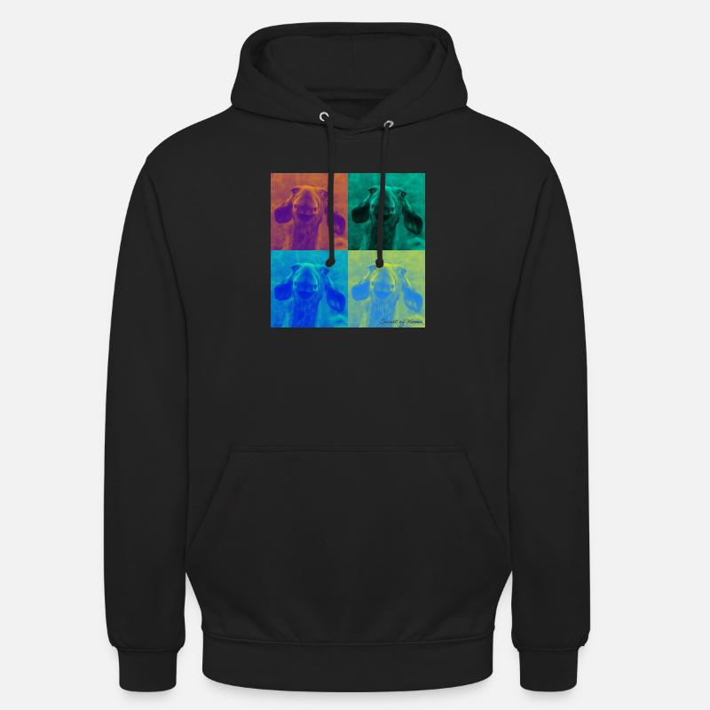 Le secret de l’orignal - Duplex - Sweat-shirt à capuche unisexe - noir