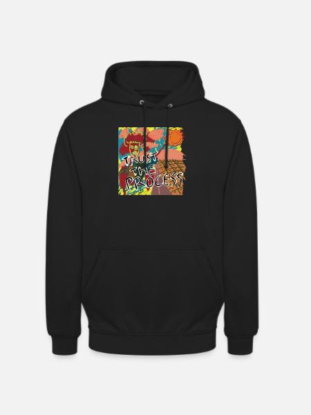 Trust the process - Unisex Hoodie - black