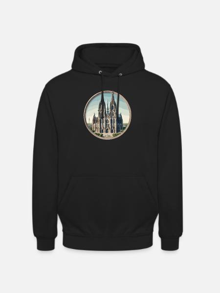 Cologne Cathedral - Unisex Hoodie - black