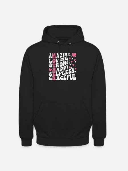 Die beste Mutter aller Zeiten - Unisex Hoodie - Schwarz