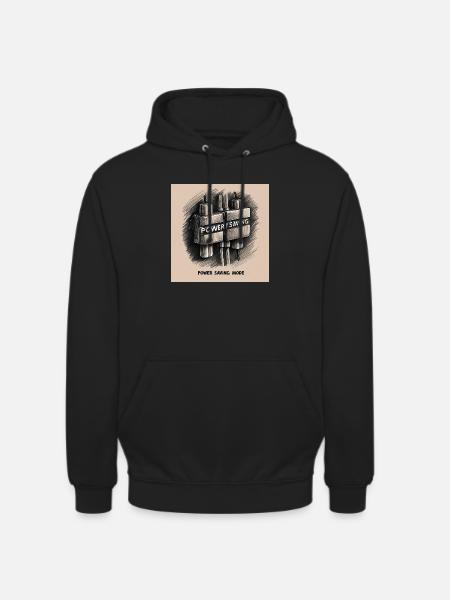 Dormir - Sweat-shirt à capuche unisexe - noir