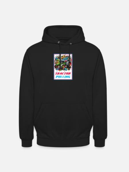 Tractor Pulling Power - Unisex Hoodie - black