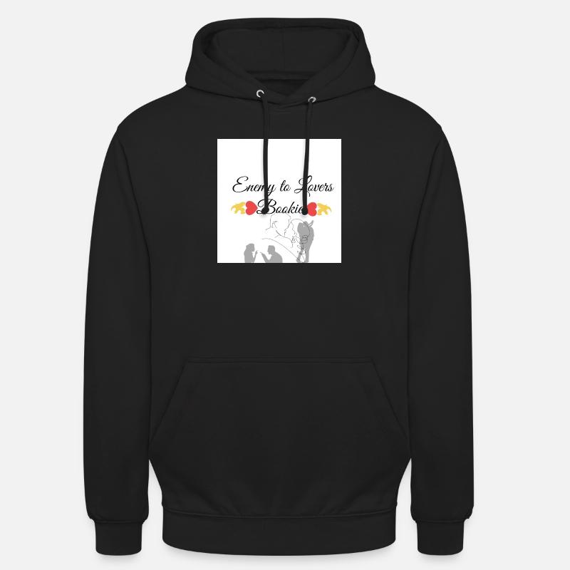 Ennemi des amoureux bookmaker design - Sweat-shirt à capuche unisexe - noir