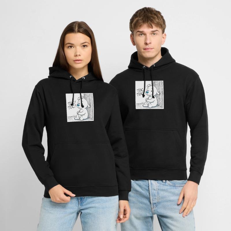 Idéfix Frappe Toc Toc Toc Sweat-shirt à capuche unisexe