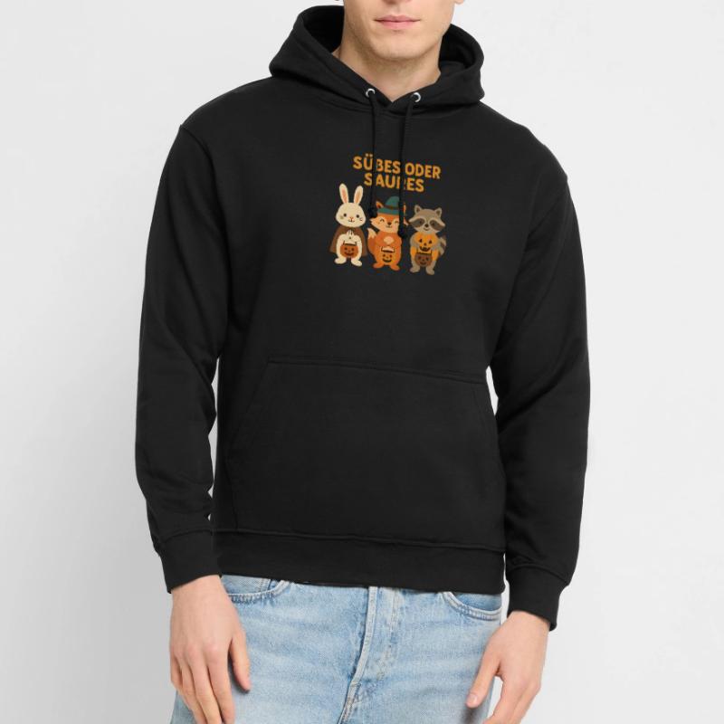Süßes oder Saures - Waldtiere Unisex Hoodie