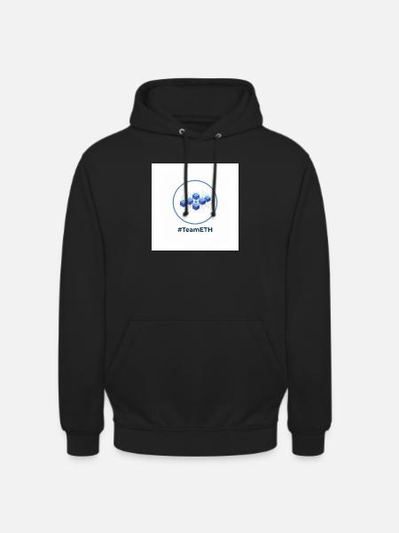 TeamETH node network - Unisex Hoodie - black