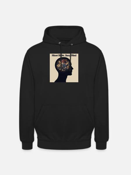 Silent Night, Hectic Spirit - Unisex Hoodie - black