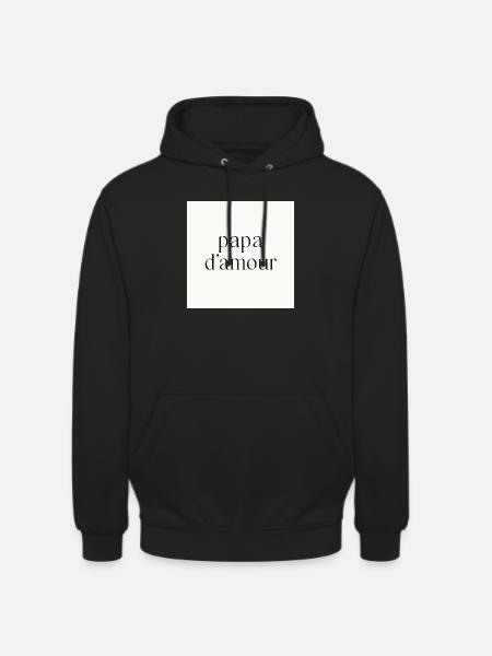 Daddy of love - Unisex Hoodie - black