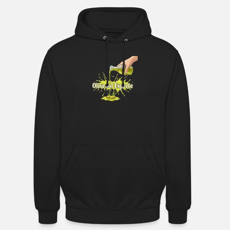 Olivenöl Experte - Unisex Hoodie - Schwarz