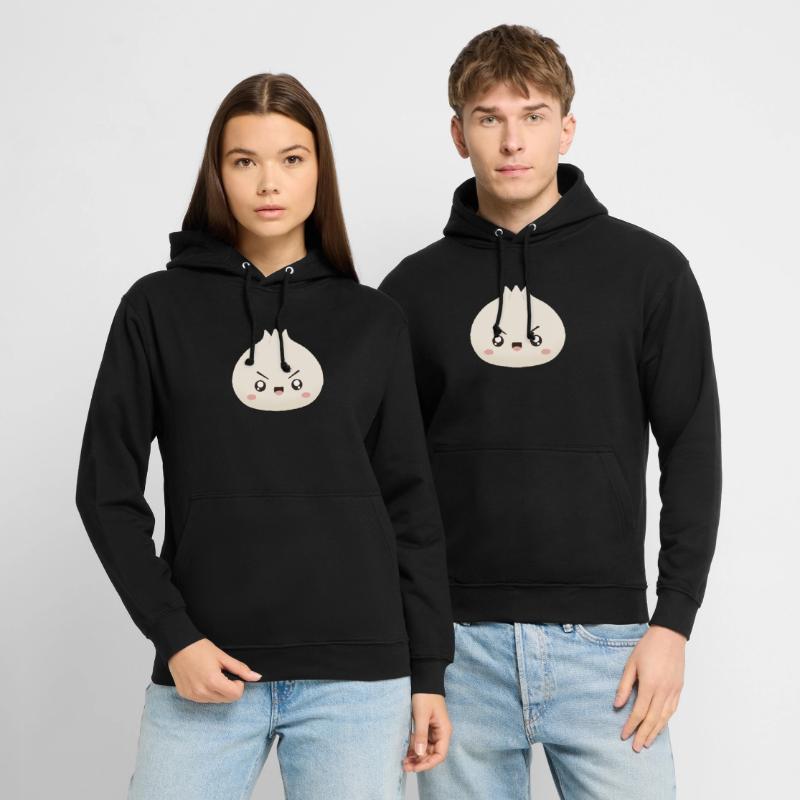 Mascotte mignonne de Grumpy Dumpling Sweat-shirt à capuche unisexe