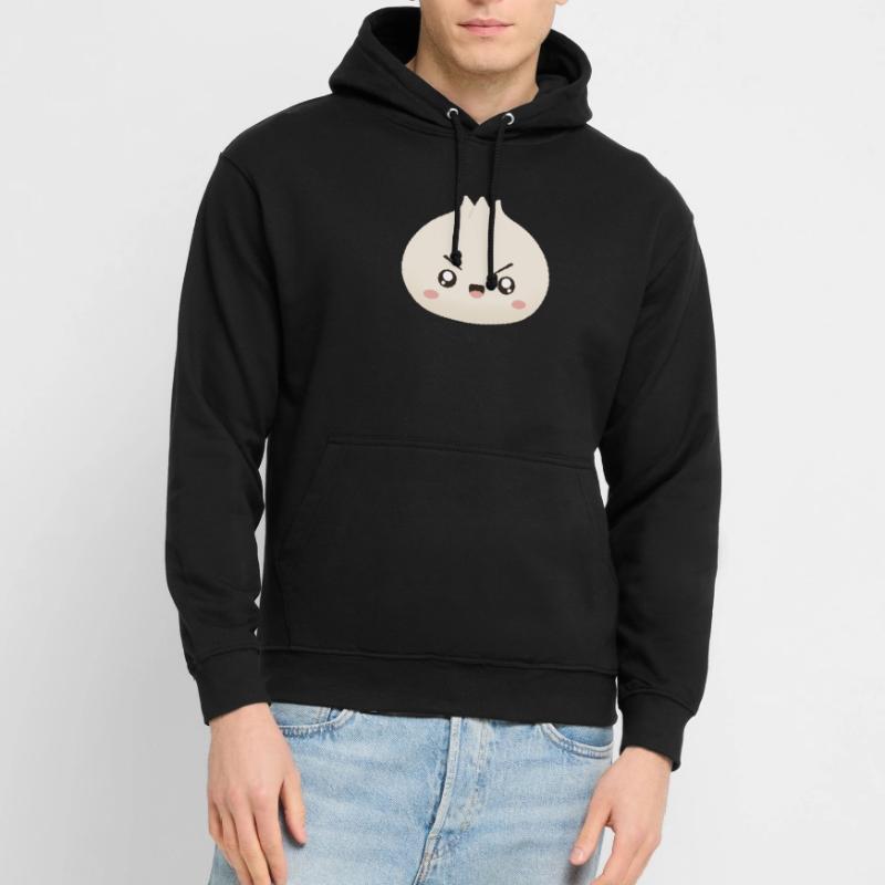 Mascotte mignonne de Grumpy Dumpling Sweat-shirt à capuche unisexe
