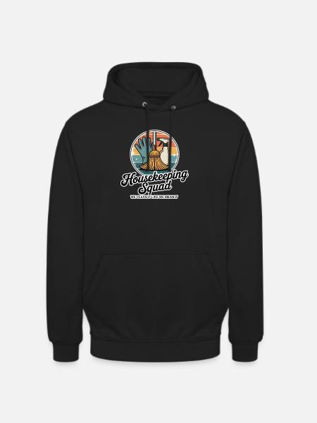 Funny Cleaning Design - Unisex Hoodie - black