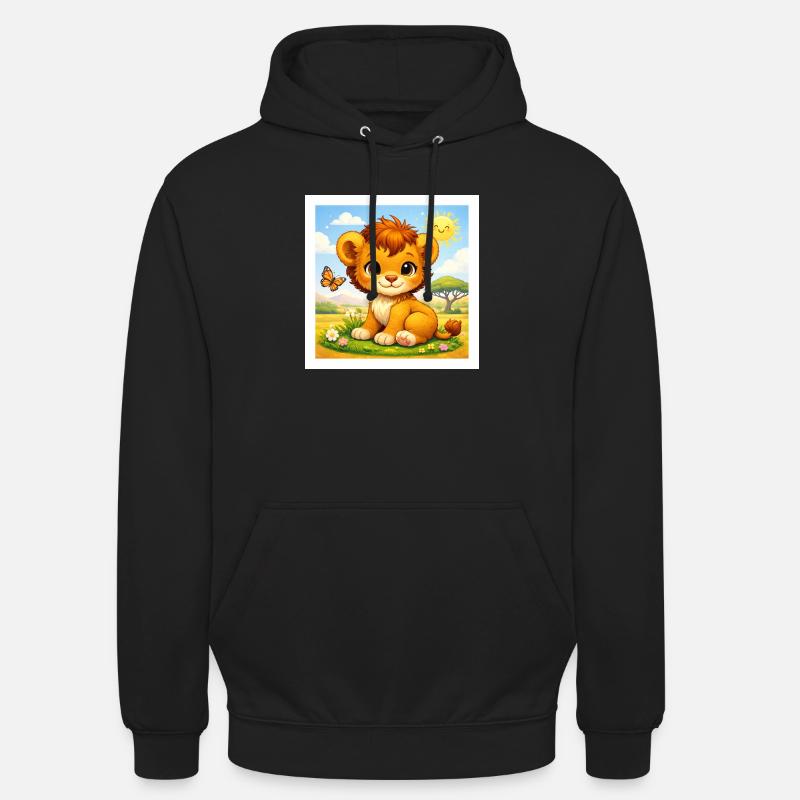 Sunny der kleine Löwe - Unisex Hoodie - Schwarz