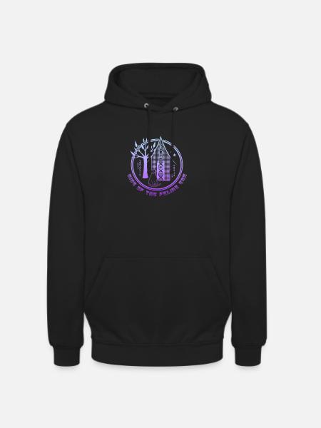 Ascension de l’ère féline - Sweat-shirt à capuche unisexe - noir