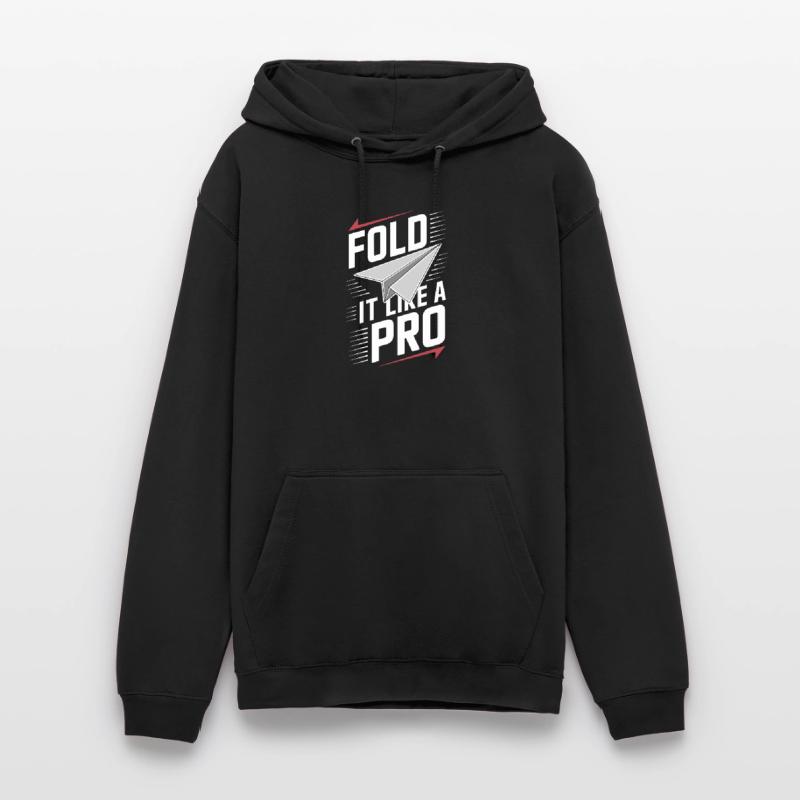 Papierflugzeugbauer Diy Folding Experte Creative Unisex Hoodie