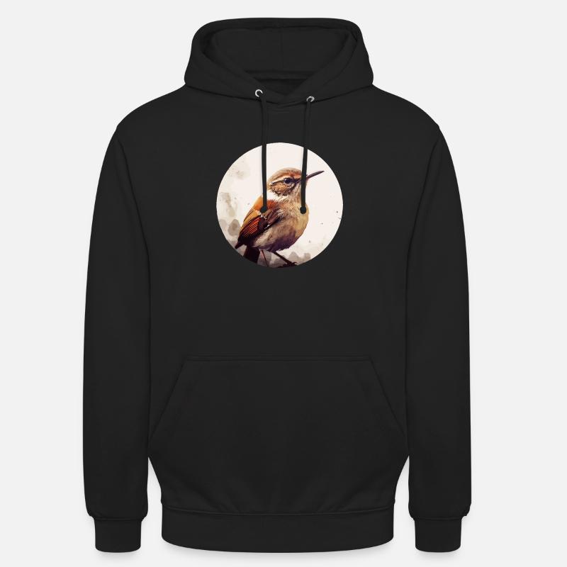 Troglodyte - Sweat-shirt à capuche unisexe - noir