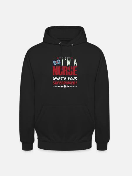 Nurse Nursing Clinic Paramedic - Unisex Hoodie - black