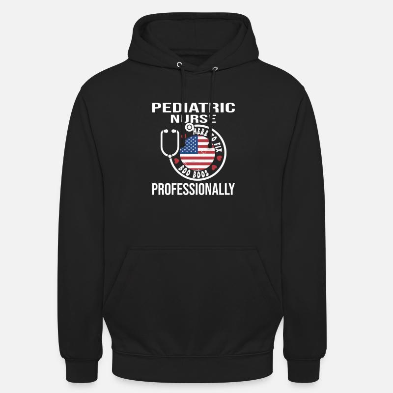 Kinder Krankenschwester - Unisex Hoodie - Schwarz