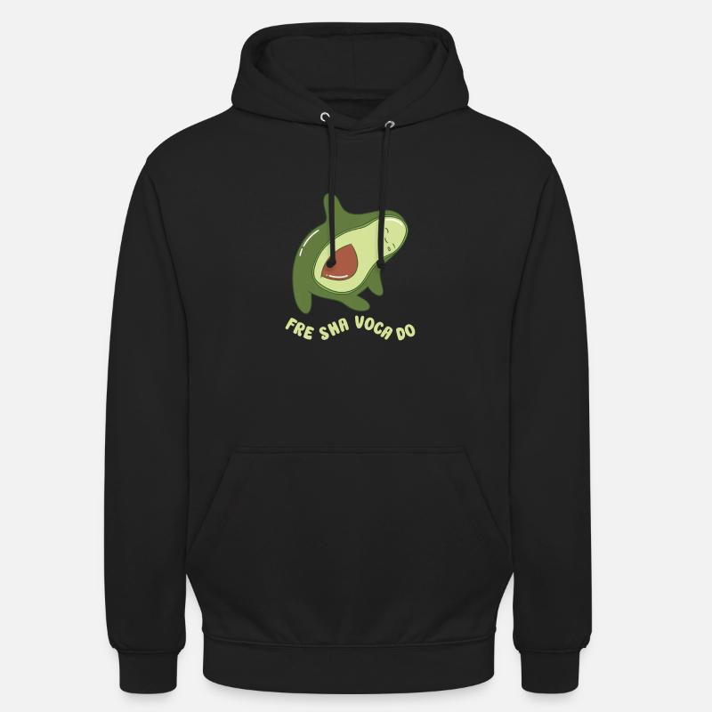funny Avocado avocado pun avocado lover - Unisex Hoodie - Schwarz
