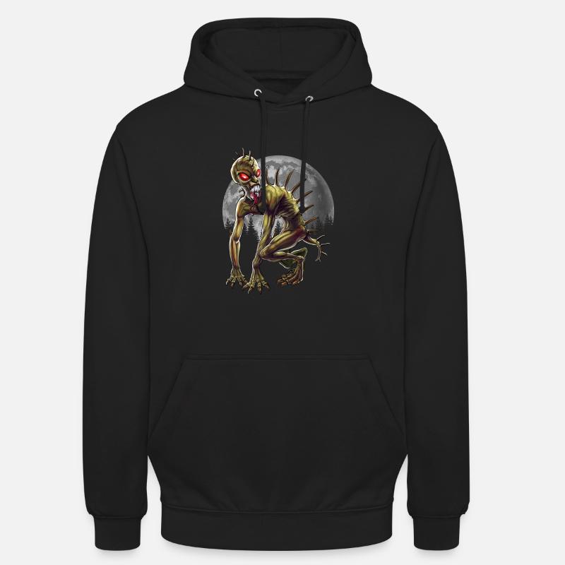Chupacabra - Sweat-shirt à capuche unisexe - noir