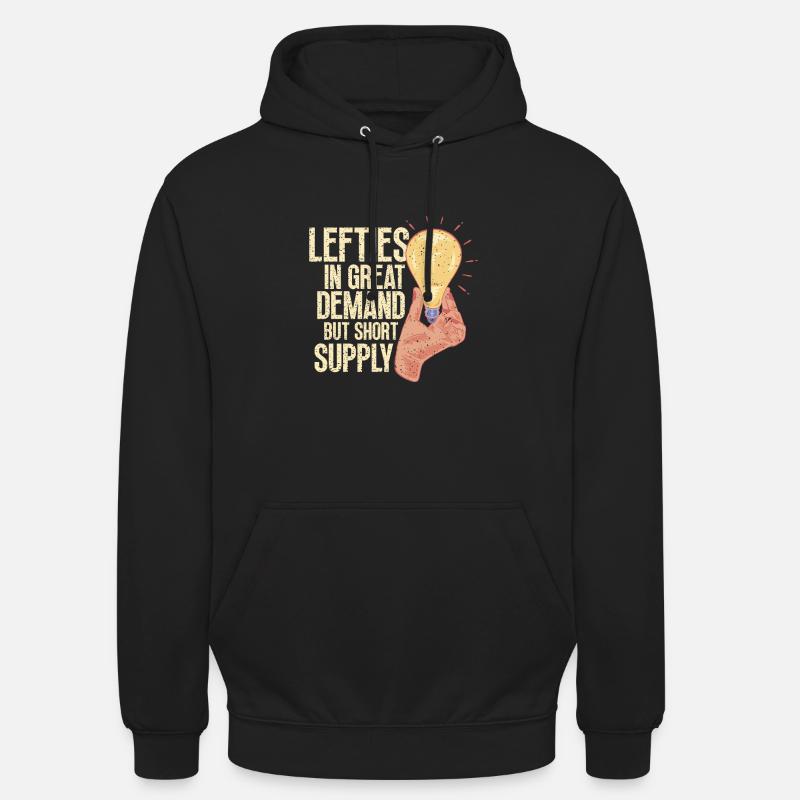 Gaucher gaucher gaucher gaucher copain - Sweat-shirt à capuche unisexe - noir