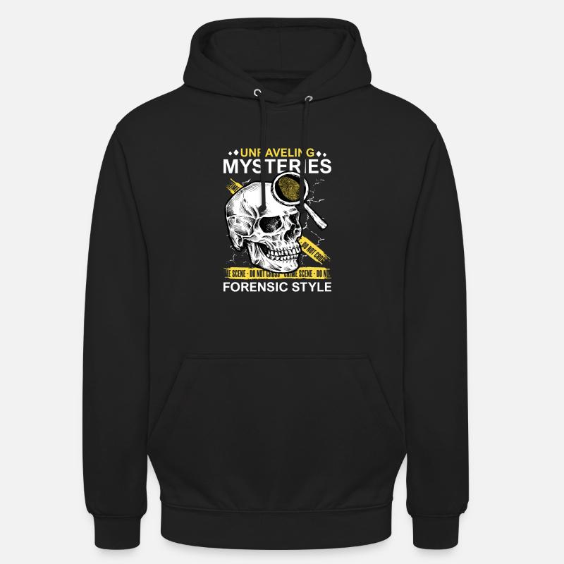 Pathologe, Forensik-experte, Tatortanalytiker - Unisex Hoodie - Schwarz