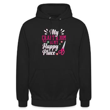 Cardmaker Scrapbooking-kartenherstellungssets Für - Unisex Hoodie - Schwarz - Vorne - Alina (178cm) & Michal (187cm)