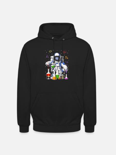 Astronaut Chemistry OFFICIAL - Unisex Hoodie - black