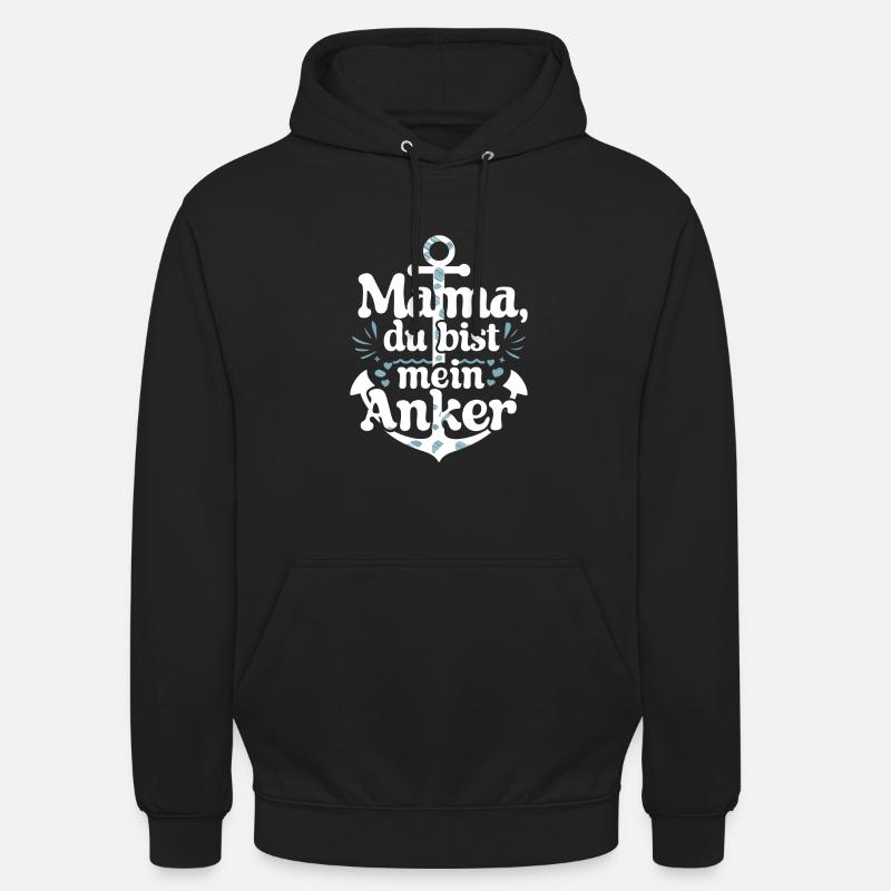 Fête des Mères - Sweat-shirt à capuche unisexe - noir