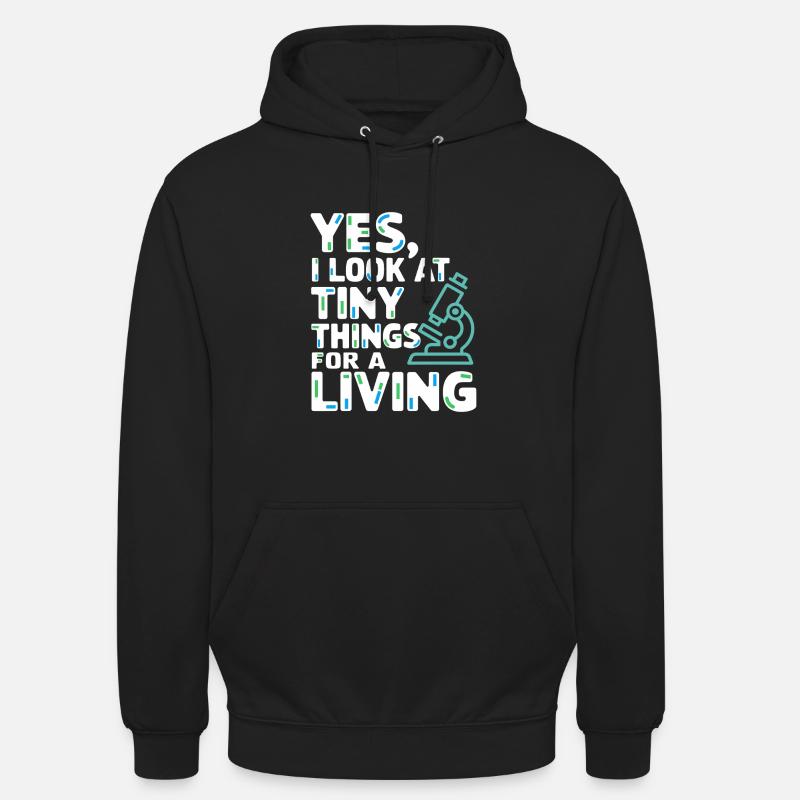 Microscope Enthusiast Lab Technician Science Unisex Hoodie