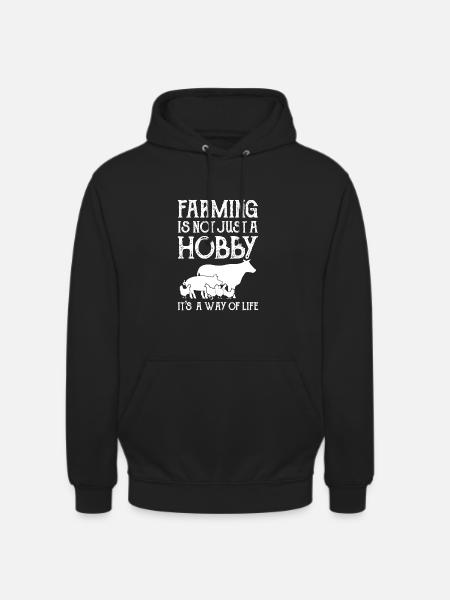 Farmer Farmer Farmer - Unisex Hoodie - black