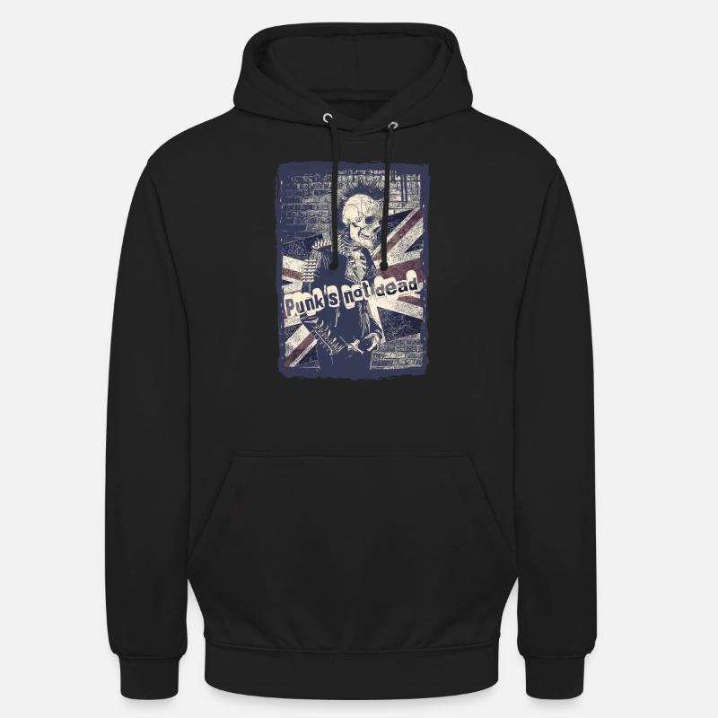 Punks nicht tot - Unisex Hoodie - Schwarz