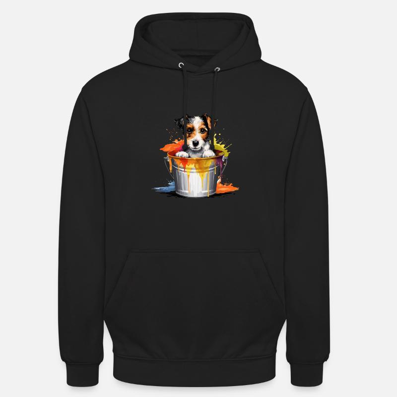 Foxterrier Hund Hunderasse - Unisex Hoodie - Schwarz