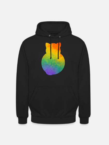 Pride Kitty - Unisex Hoodie - black