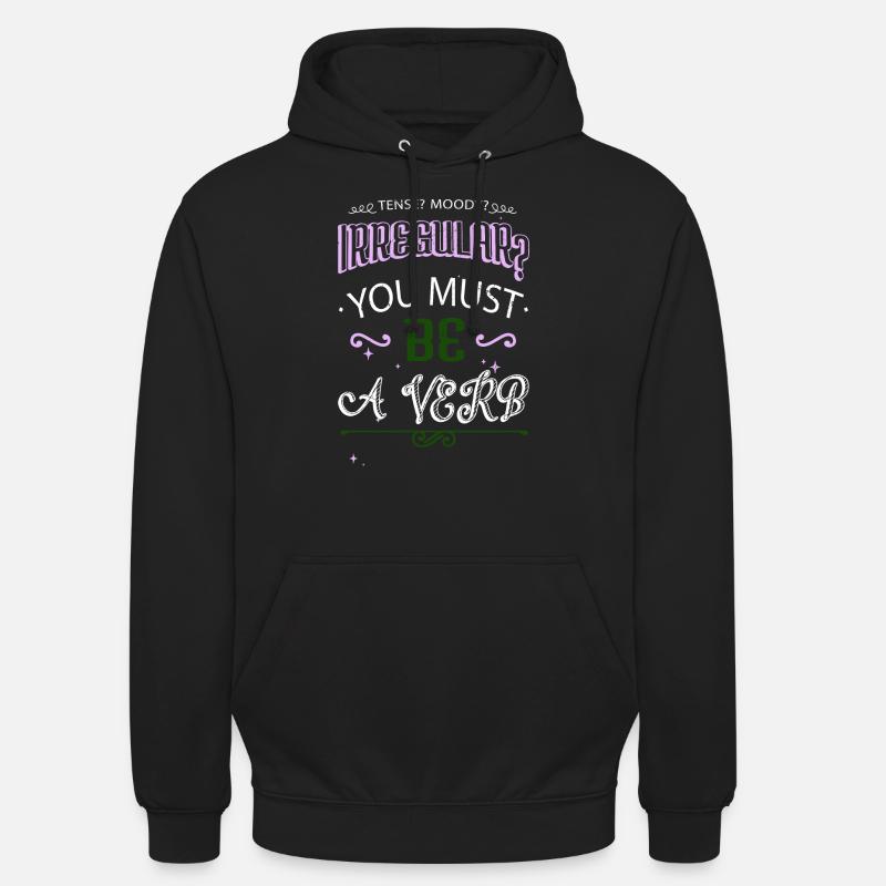 école écriture géniale déclaration cool écrire blog - Sweat-shirt à capuche unisexe - noir