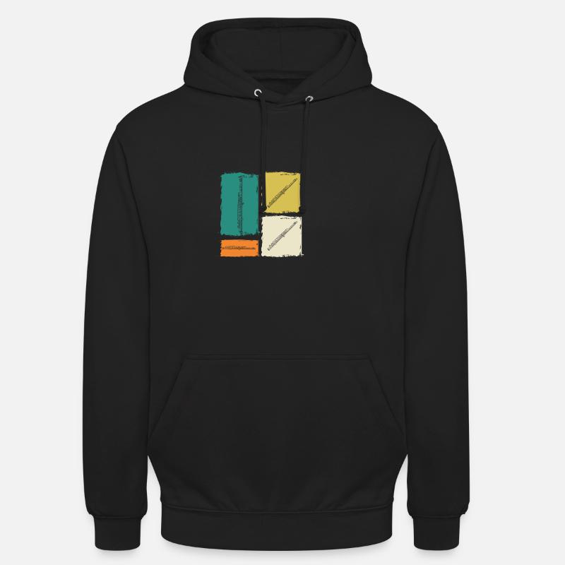 Joueur de flûte - Sweat-shirt à capuche unisexe - noir