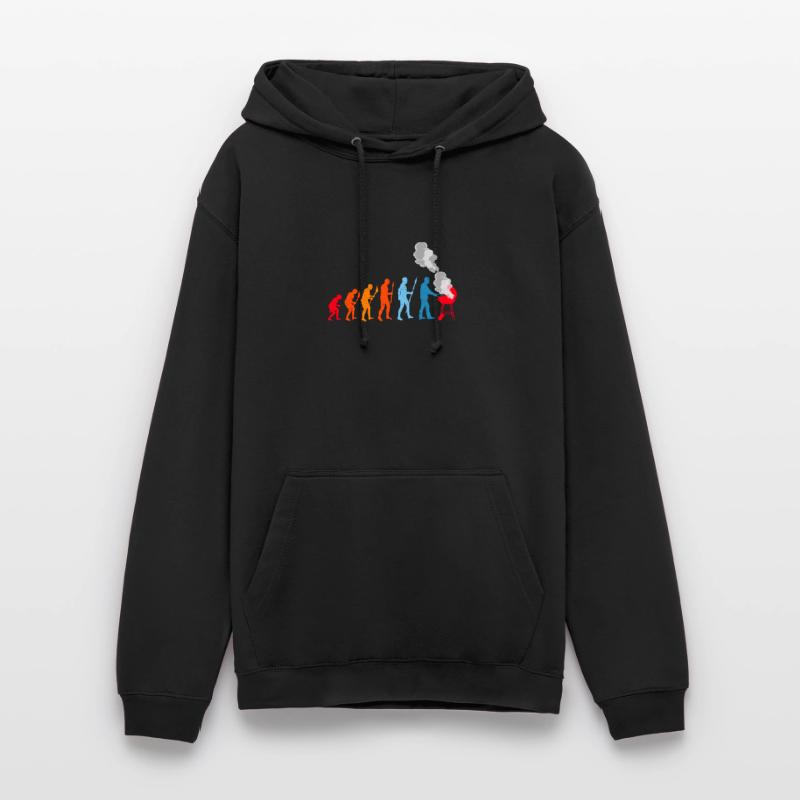 BBQ Evolution Barbecue Fleisch Grillen Unisex Hoodie