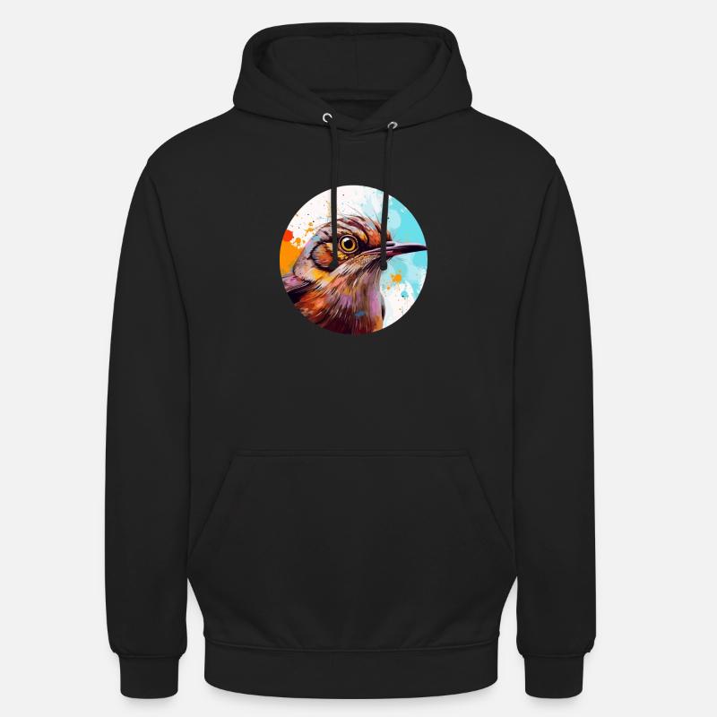 Troglodyte - Sweat-shirt à capuche unisexe - noir