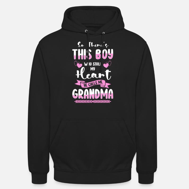 Opa Großmutter - Unisex Hoodie - Schwarz