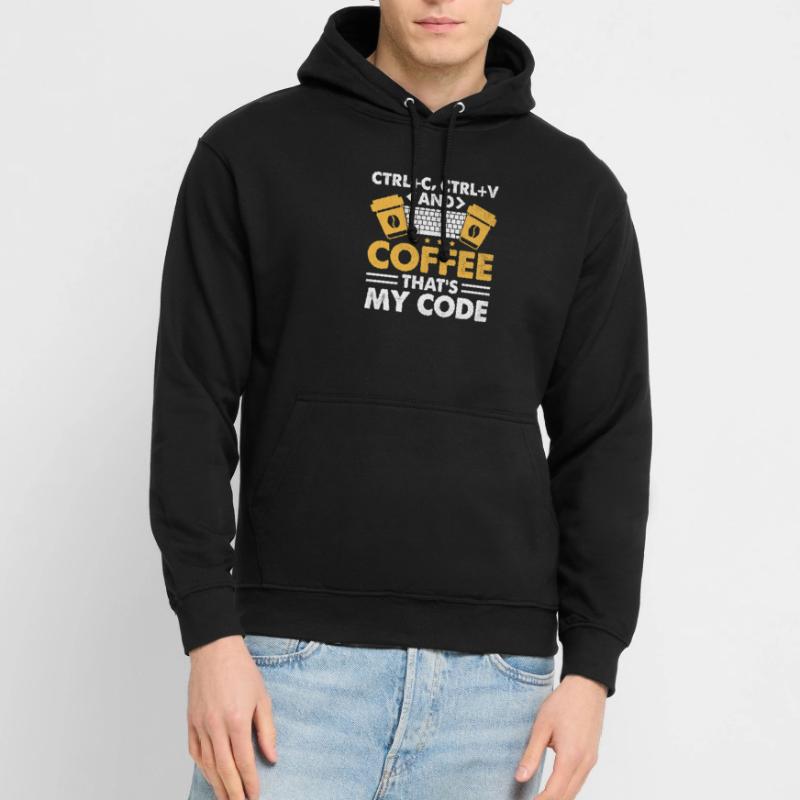 Kaffee-Codierung Programmierer Programmierer Entwickler Nerd Coff Unisex Hoodie