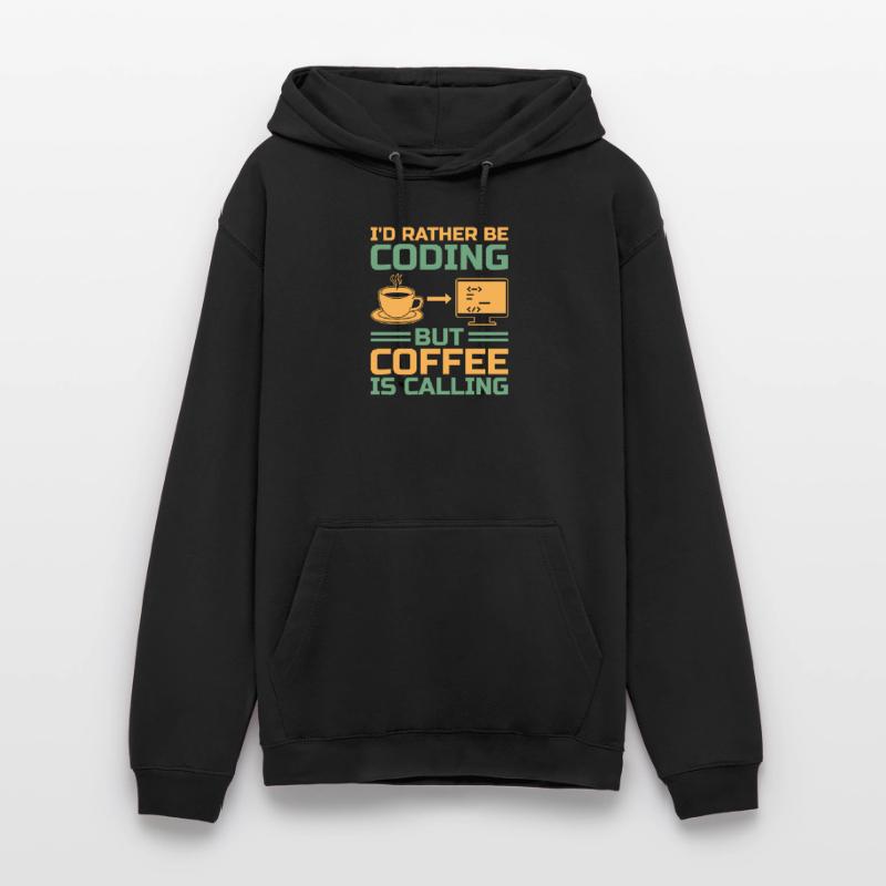 Kaffee-Codierung Programmierer Programmierer Entwickler Nerd Coff Unisex Hoodie