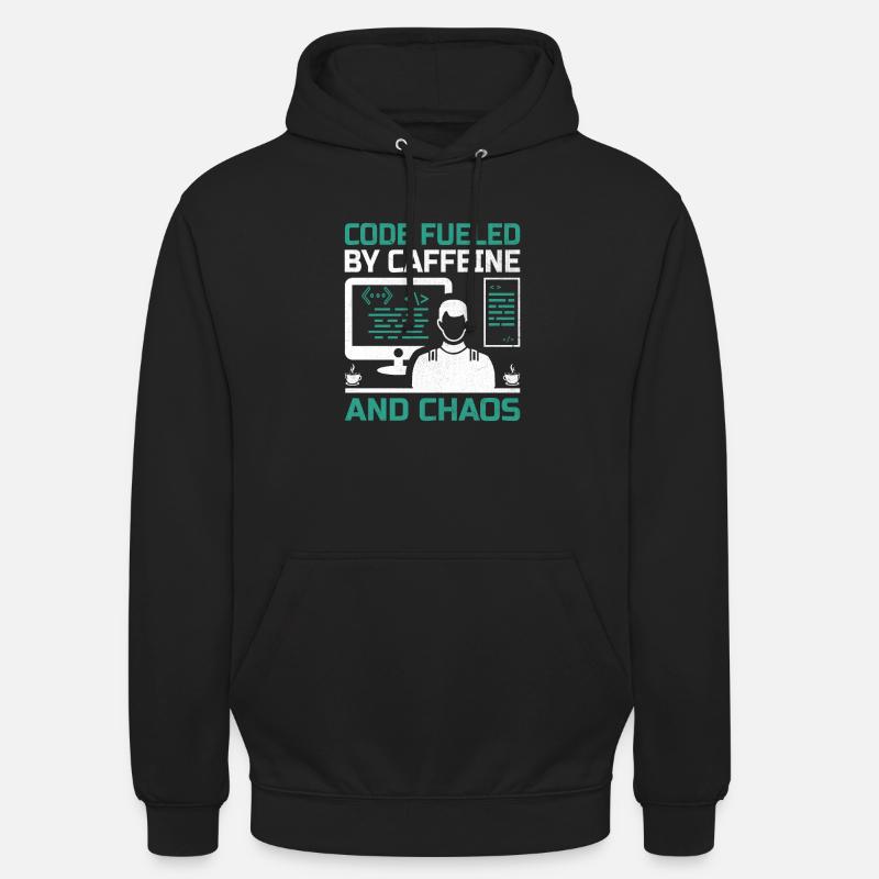 Kaffee-Codierung Programmierer Programmierer Entwickler Nerd Coff Unisex Hoodie