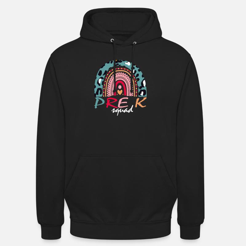 Pre K Squad Geschenk - Unisex Hoodie - Schwarz