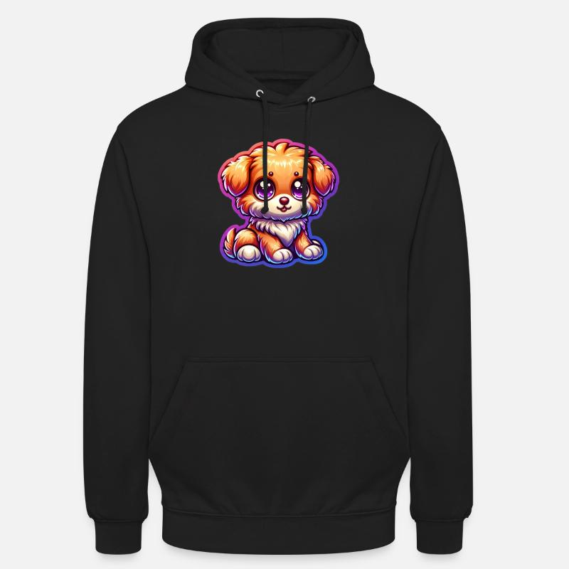 süsser Hund - Unisex Hoodie - Schwarz