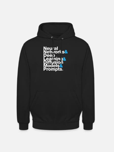 I&A - Unisex Hoodie - Schwarz