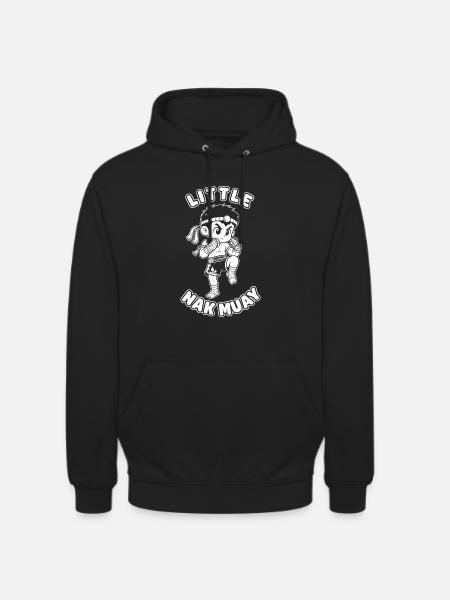 Little Nak Muay – Muay Thai - Unisex Hoodie - Schwarz